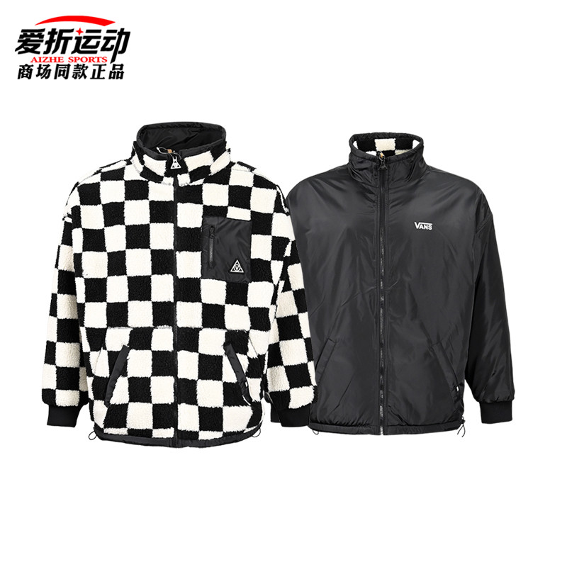 Vans范斯男装夹克运动休闲连帽风衣宽松外套VN0008YFTD8