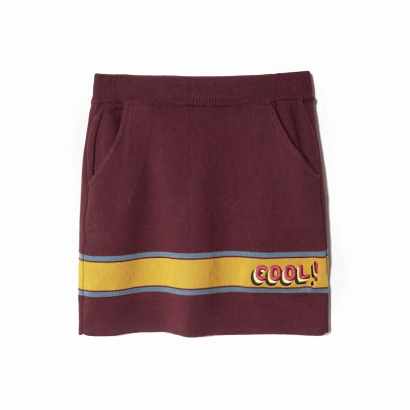 Duqiyan Navel Original designer Chaopai Frankenstein interest printing skirt Knit dress Show thinin the Women's clothing/Boutique , Skirts  category - from Buy2taobao.com to provide professional Taobao agent buy service