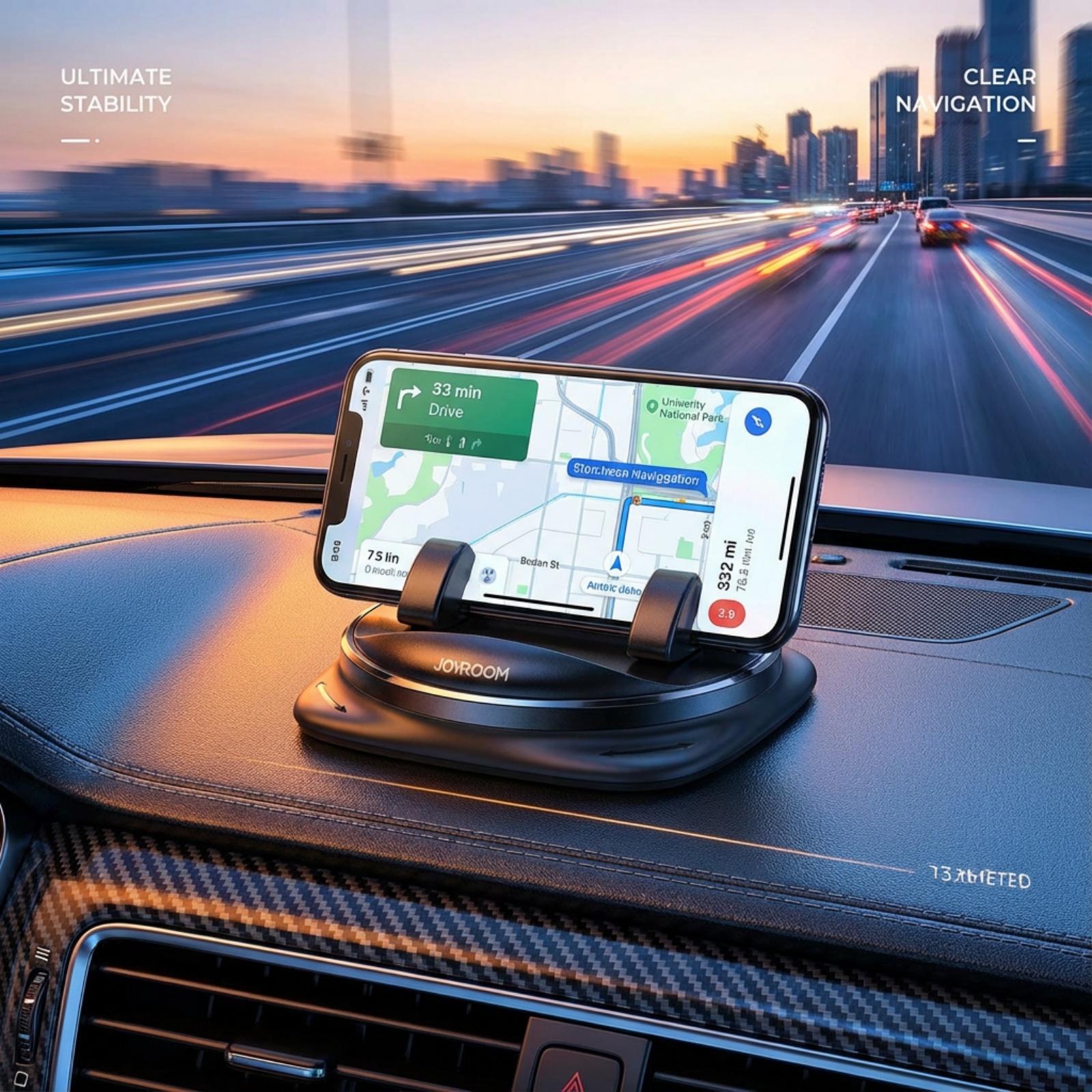 汽车中控台手机支架粘贴导航支架