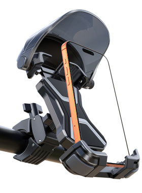 户外骑行手机支架防晒电动自行车车把款减震遮阳不反光快拆把立款