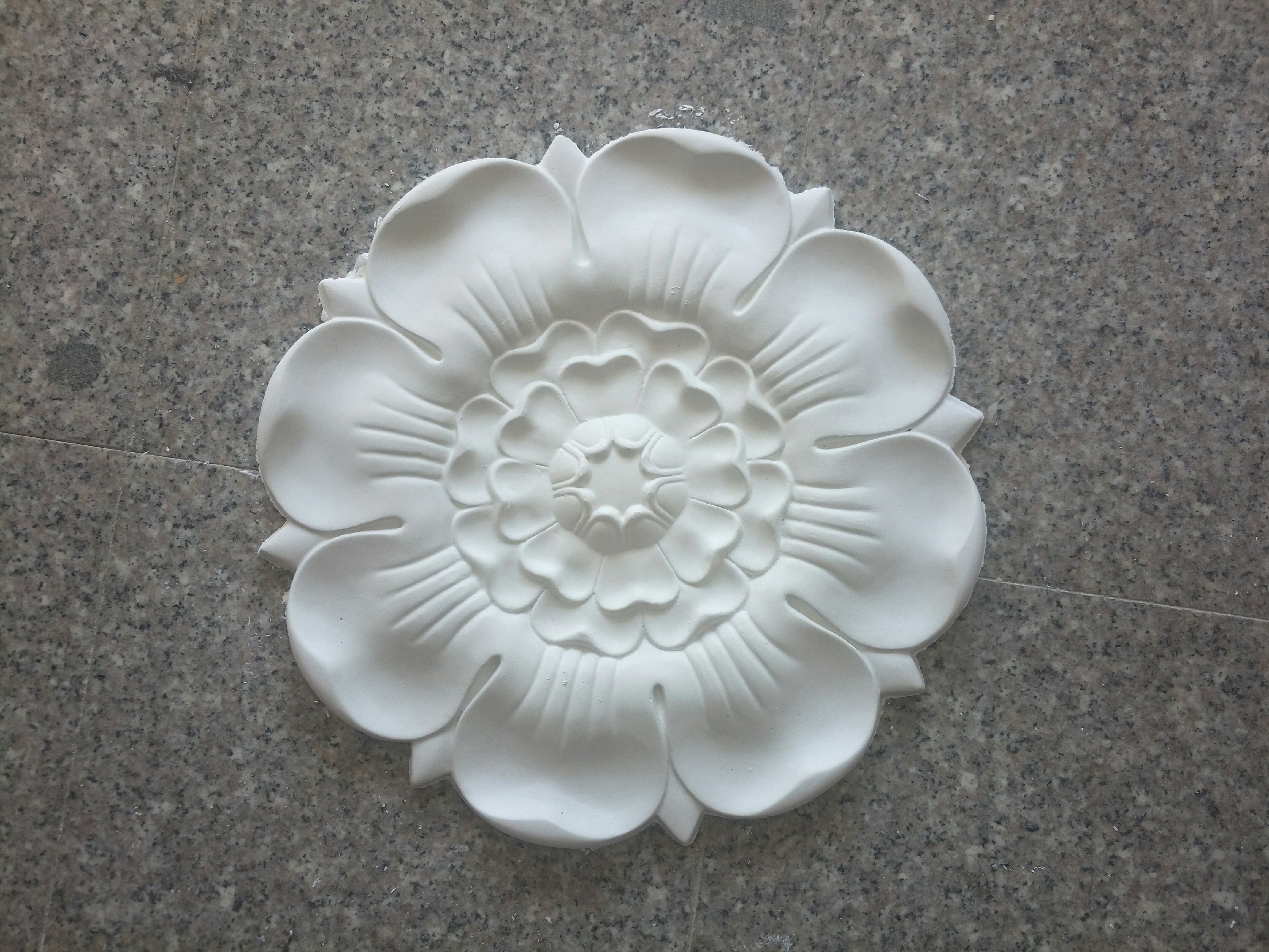 35.5cm直径石膏饰花背景墙墙面装饰装修雕花角花