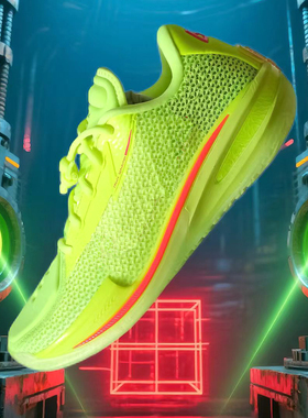 透气GT CUT 1代篮球男鞋水蜜桃gtcut1气垫球鞋实战大童乳腺粉色绿