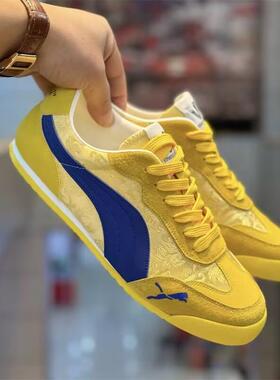 男鞋2025夏新款潮流国风刺绣透气布面轻便韩版软底运动休闲阿甘鞋