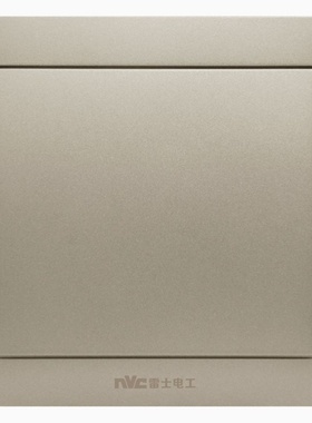 雷士Q02开关金色面板大按板86型墙壁暗装五孔插座沙金色开关插座