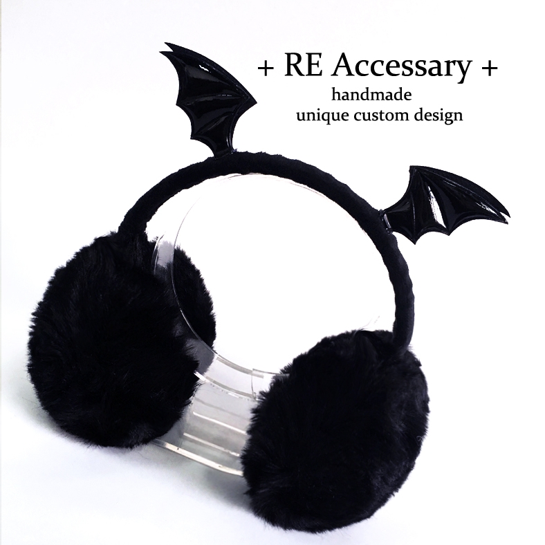 绒毛蝙蝠保暖便携式耳罩
