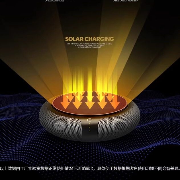 太阳能车载桌面空气净化器新车除味除烟味随车启动除雾霾