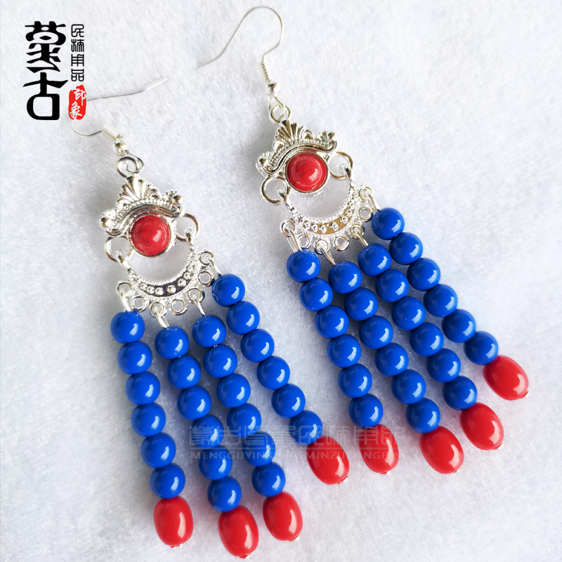 蒙古族民族风舞蹈演出串珠头饰