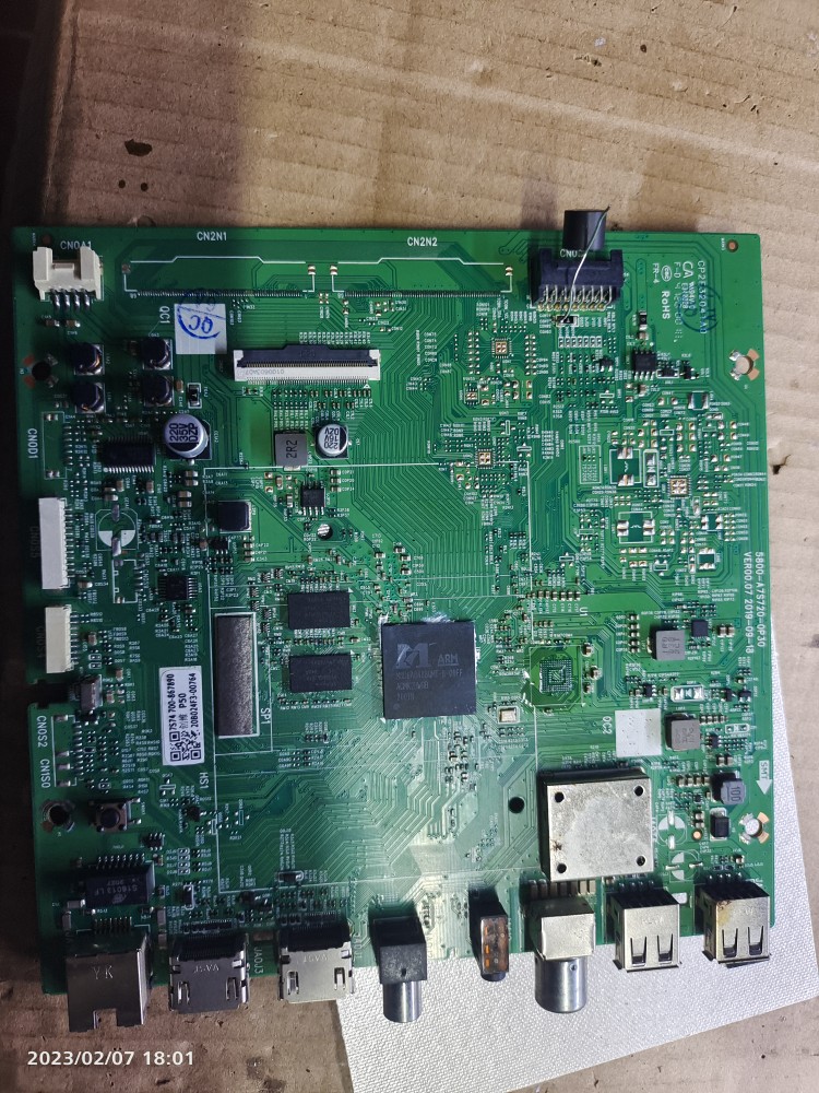 创维5800-A7S720-0P3，7S74机型，主板维修，备份