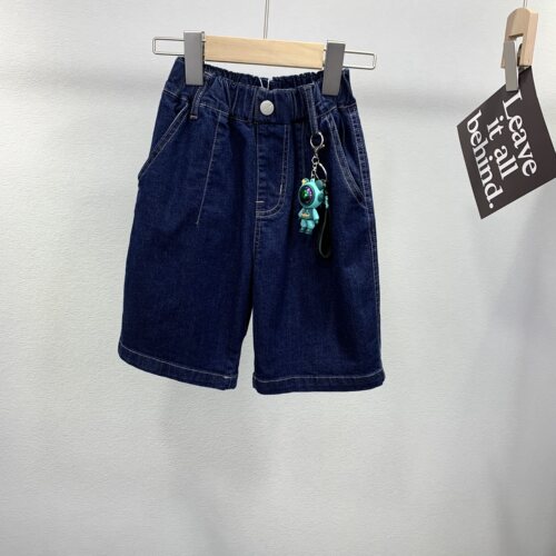 童装夏装新款男女童韩版牛仔中裤七分裤软牛仔60583