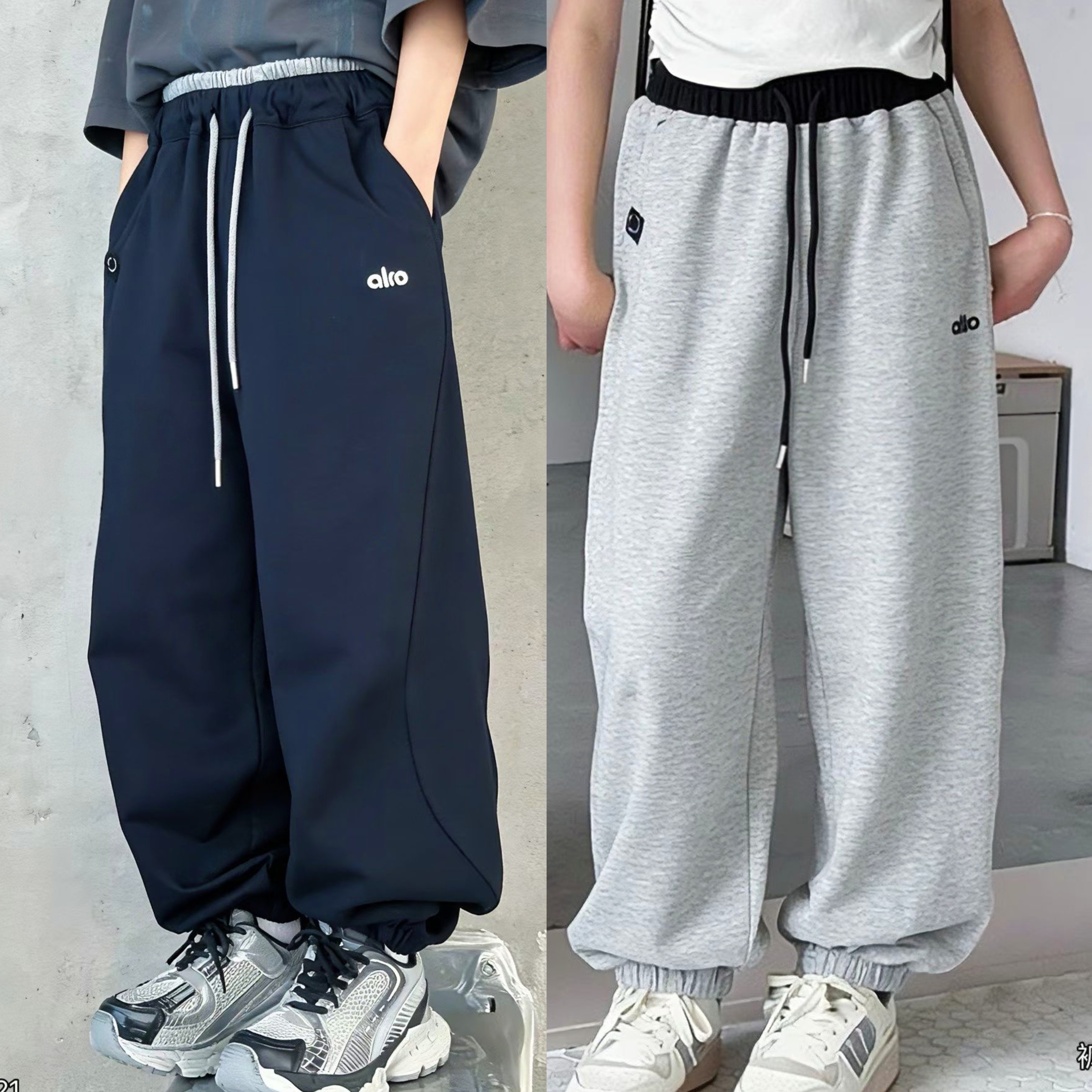 牛哆哆童装2026夏款男女童薄款休闲裤中大童运动针织卫裤55621