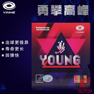 银河长胶勇长胶YONG固化中颗粒长胶单胶皮49-016怪异耐打可参赛