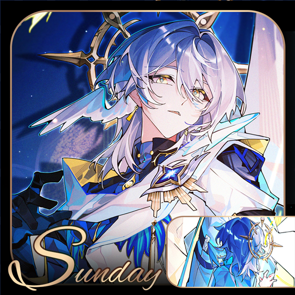 【崩铁同人/Colour/寄售】自我 星期日 色纸 镭射票 吧唧