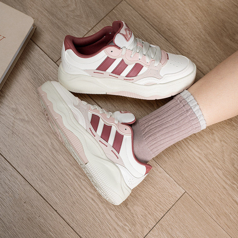 阿迪达斯板鞋女鞋2026新款网球运动鞋低帮复古休闲鞋女KH9028,运动鞋new,运动休闲鞋,淘宝优惠券,粉丝福利购,淘宝优惠卷