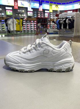 新款正品SKECHERS斯凯奇经典舒适耐磨百搭厚底女运动休闲鞋76605
