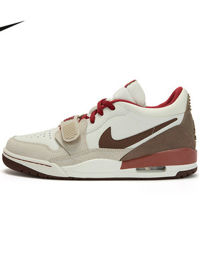 JORDAN耐克男鞋2026马年新年款AJ312米白红复古篮球鞋IQ9783-121