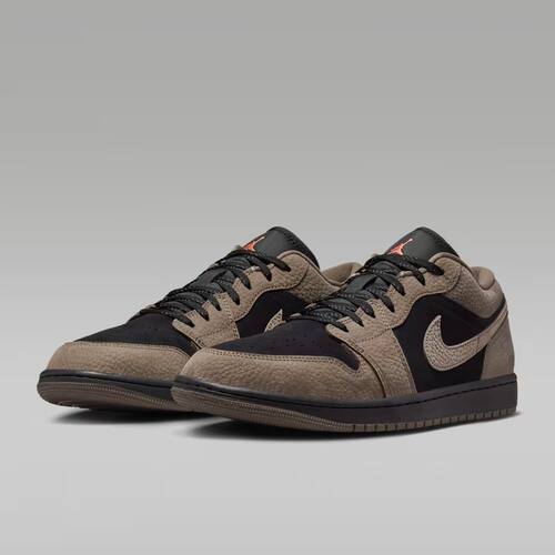 Nike耐克板鞋男鞋Air Jordan 1 AJ1摩卡棕黑复古篮球鞋IB7109-005