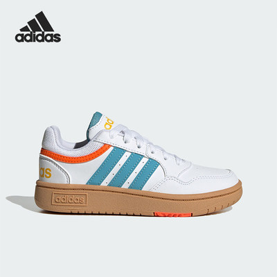 Adidas/阿迪达斯正品HOOPS SHOES大童经典运动篮球板鞋HP9047