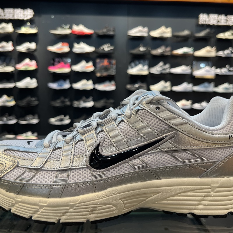 耐克男鞋夏季新款P-6000运动鞋复古跑鞋风透气轻便缓震CD6404