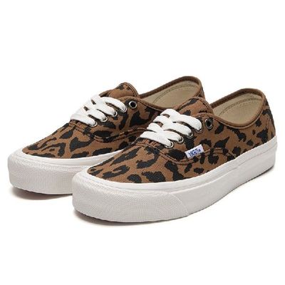 Vans/范斯Authentic 44 DX 安纳海姆低帮豹纹时尚男鞋女鞋帆布鞋
