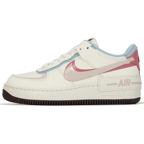 Nike耐克女鞋Air Force 1低帮白粉AF1休闲空军一号板鞋IQ9803-161