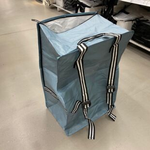 IKEA宜家约诗诺袋 购物袋环保袋子背包袋搬家袋蓝色储物袋拎袋72L