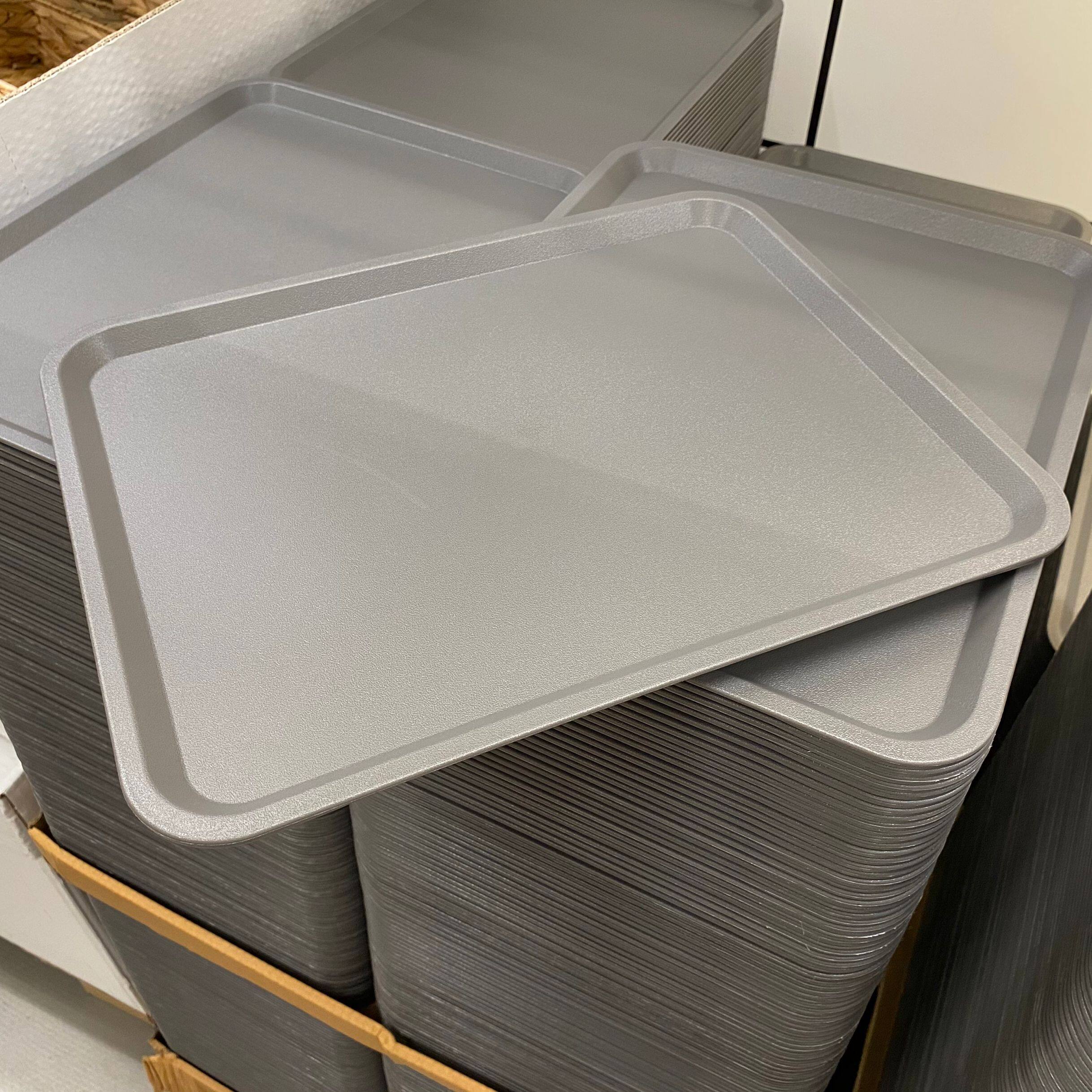 ikea宜家提尔宫恩托盘餐盘家用长方形放茶杯水果蛋糕盘子水杯茶盘