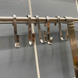 不锈钢厨房挂钩S钩子晒香肠腊肉钩子国内代购 宜家康福斯 S形挂钩