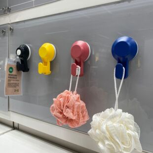 IKEA宜家提斯科恩 钩带吸盘 墙壁免钉免打孔挂钩壁挂浴室毛巾钩架