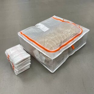 IKEA宜家换季衣物被子收纳袋拉链整理袋 派克拉 衣服防尘袋大容量