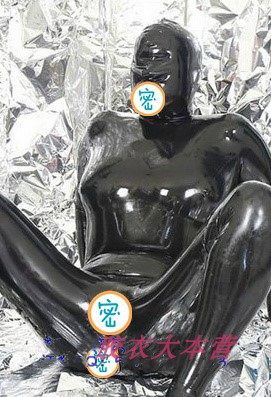 乳胶衣连体紧身衣莺密