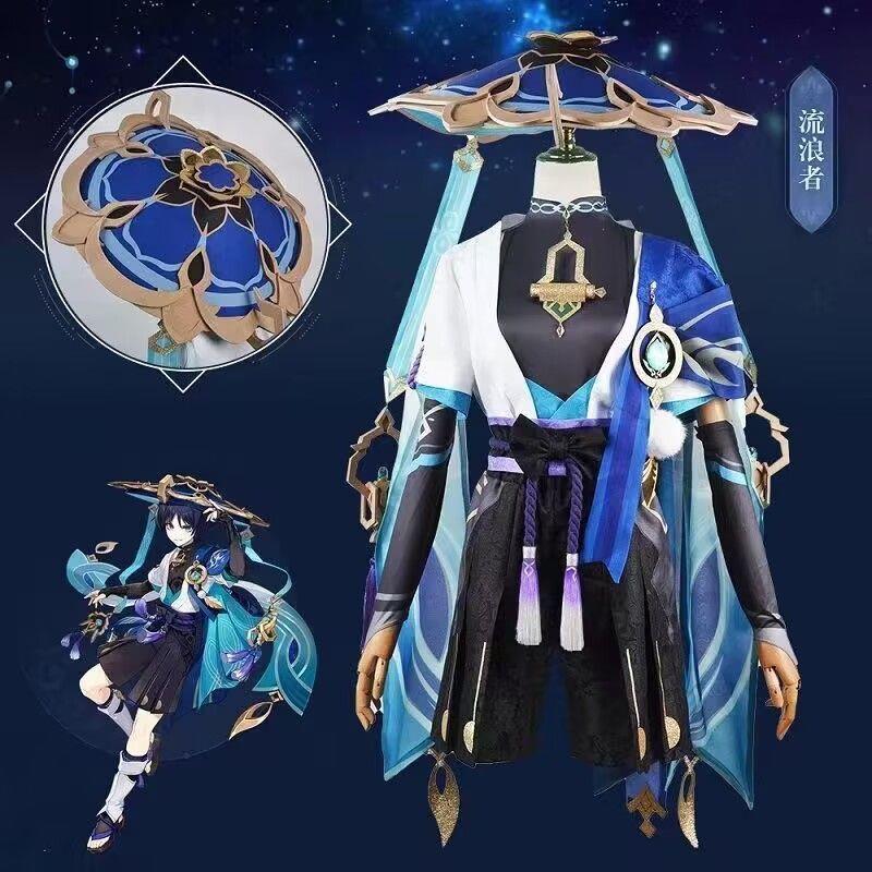 原神cos服流浪者play须弥