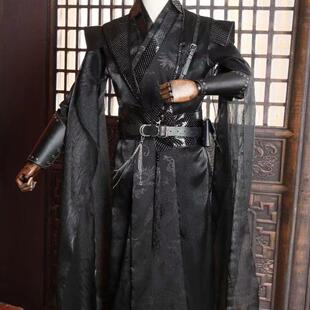 墨燃cos服 黑水 顾昀万用黑色劲装cosplay服二哈和他的白猫师尊