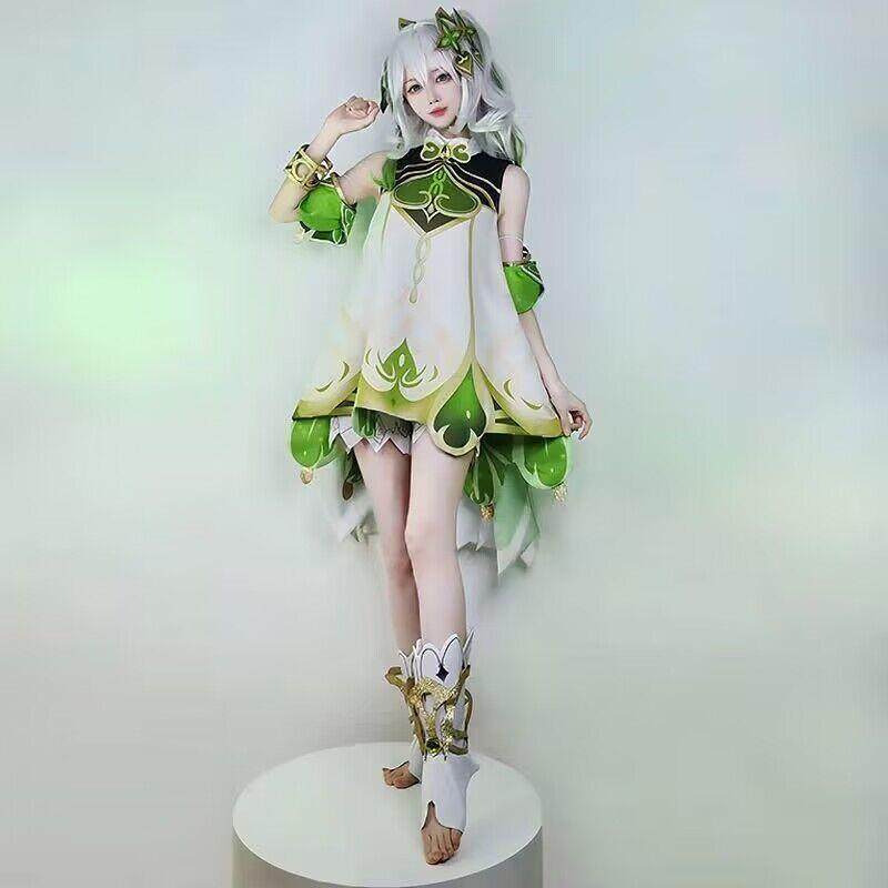 原神小吉祥草神cos服须纳西妲成人儿童女游戏服套装暗纹双层面料