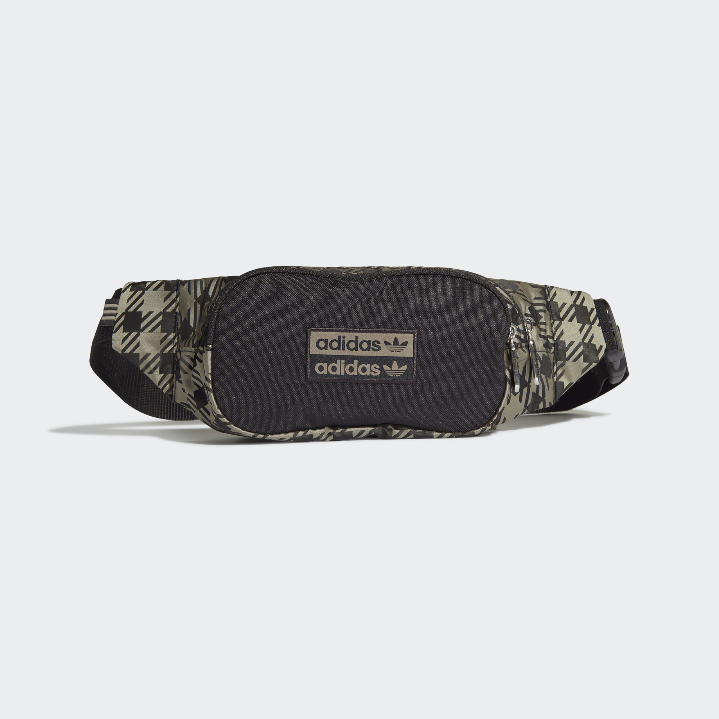 阿迪达斯三叶草男女运动腰包