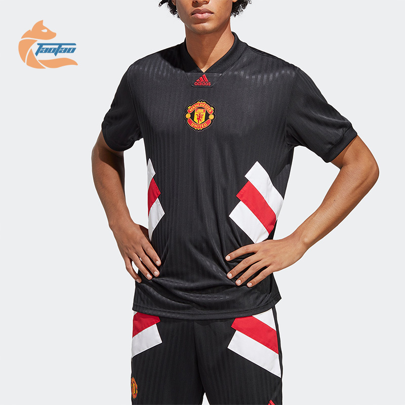 阿迪达斯运动休闲文化男子球衣