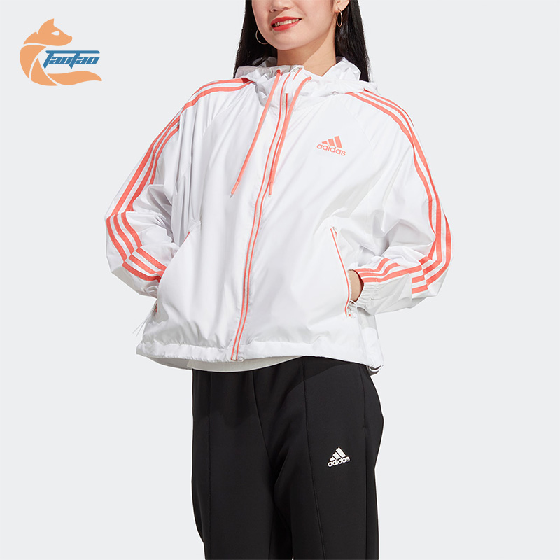 阿迪达斯正品女子运动夹克外套