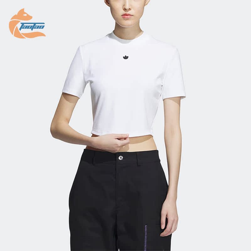 阿迪达斯春夏女子运动短袖恤