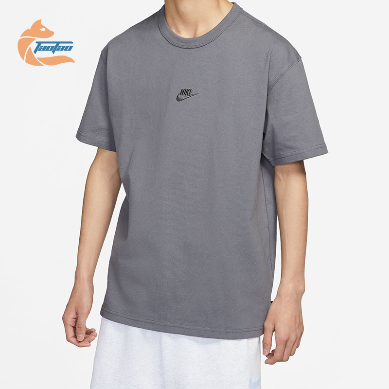 耐克男子小勾LOGO运动短袖T恤