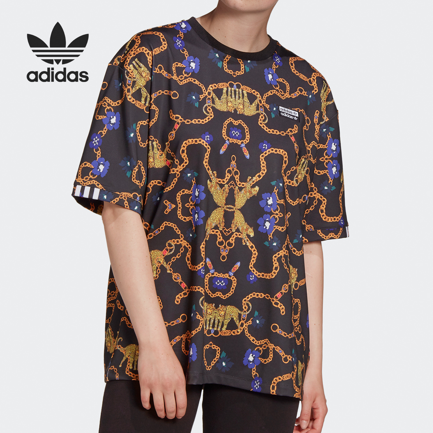 三叶草达女子运动短袖恤