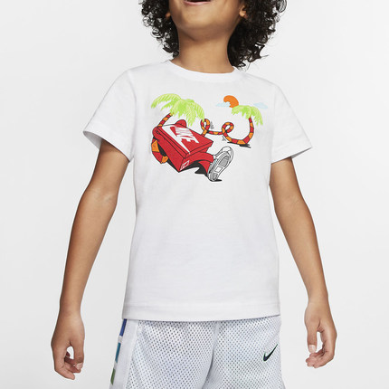 Nike/耐克正品2020夏季新款男小童运动休闲舒适短袖圆领T恤CZ1954