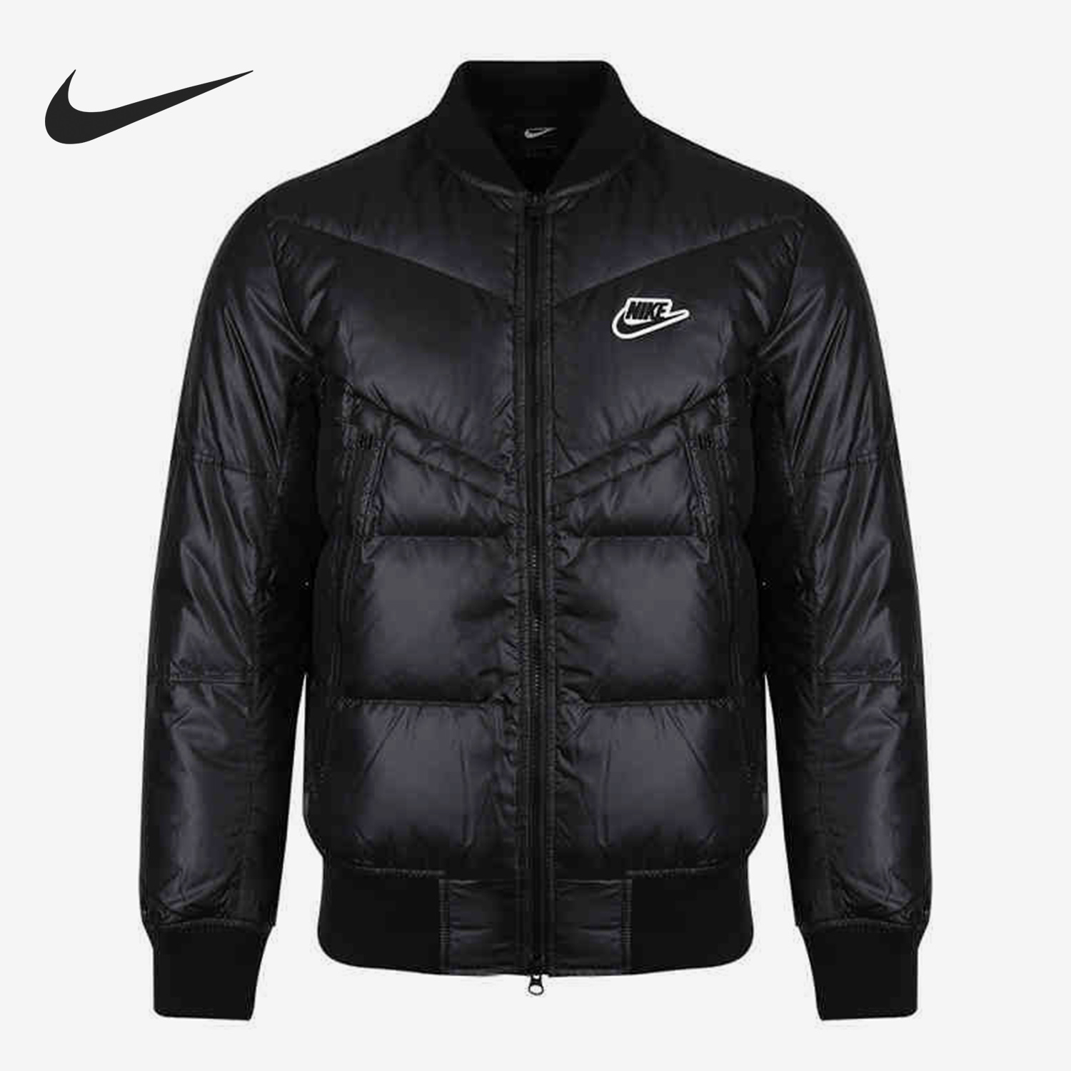 Nike/耐克正品男子轻盈立领短款时尚保暖运动羽绒服 CU4403