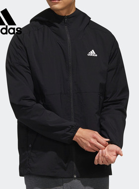 Adidas/阿迪达斯正品 O2 WB WIND 男子运动休闲夹克外套 EH3770