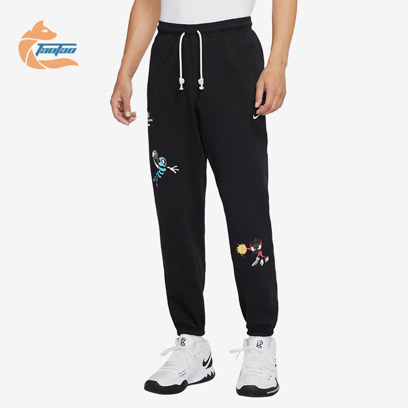 Nike/耐克正品男子篮球印花宽松休闲运动收口长裤 DO9157-010