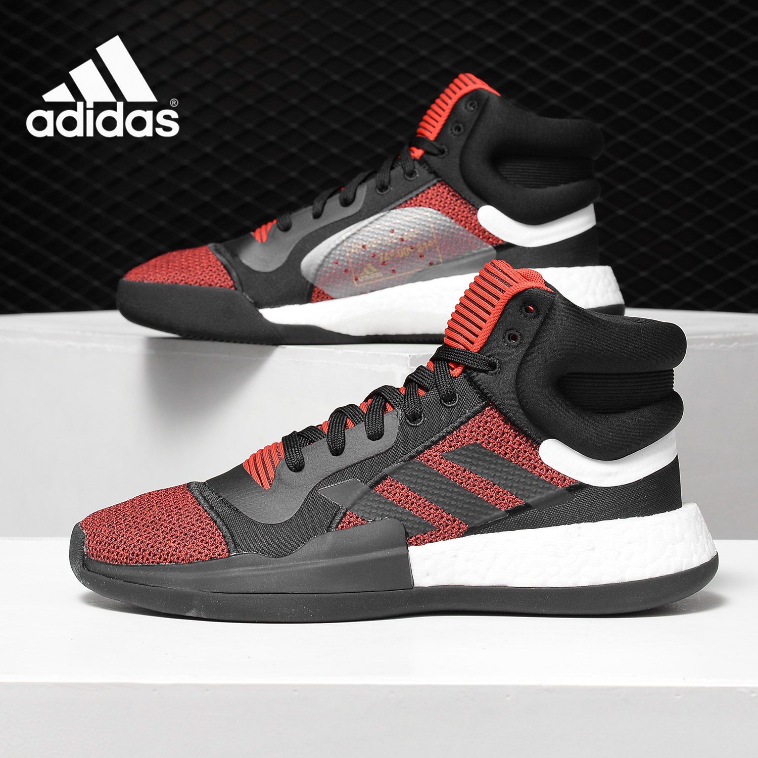 男子运动休闲篮球鞋阿迪达斯