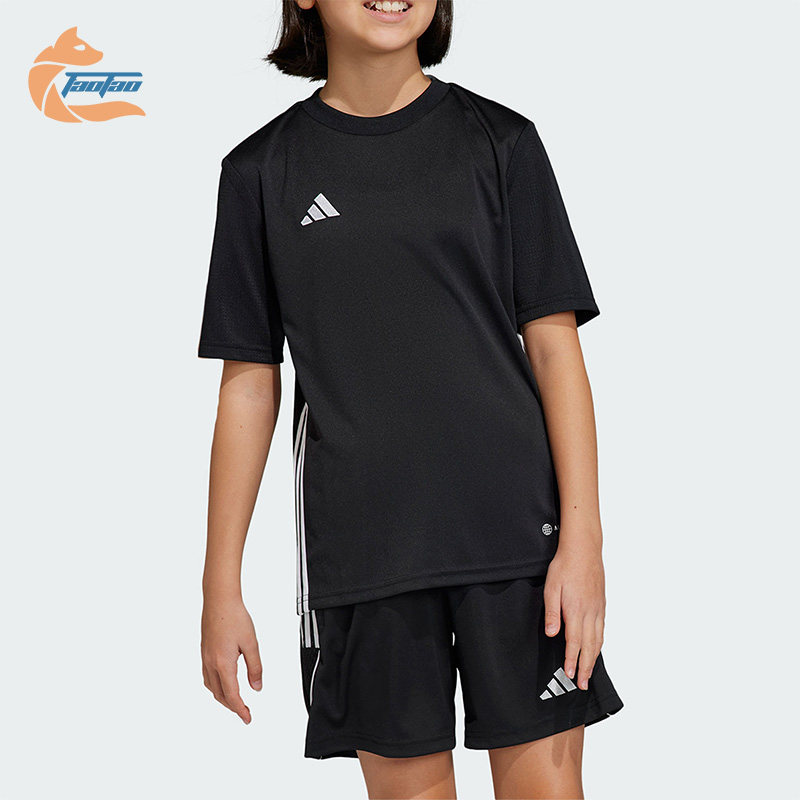 阿迪达斯足球运动短袖