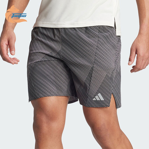 阿迪达斯男士运动健身短裤
