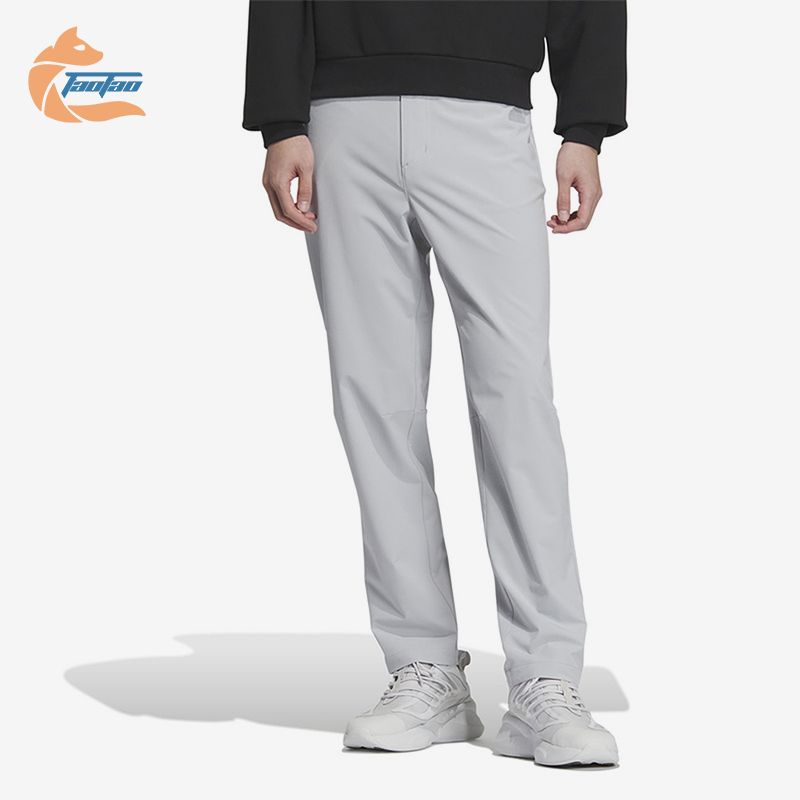 阿迪达斯男士运动休闲直筒长裤