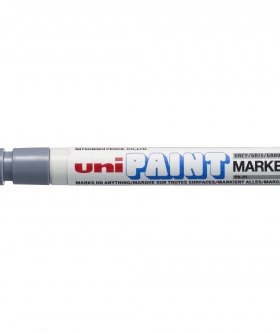 灰色补漆笔 银灰色油漆笔 uni PAINT MARKER PX-21三菱补漆笔