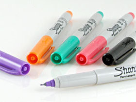 Sharpie Permanent Markers 0.5mm极细芯彩色油性记号笔 37001234