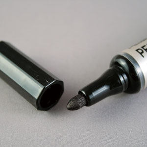 PENTEL NLF50A 액체 잉크 마커 MAXIFLO 잉크 다중 내구성 검정색 유성 펜